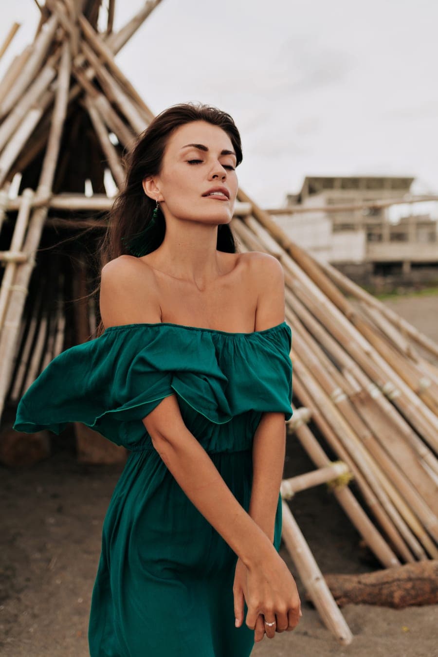 Inspiration tenue — robe sauge