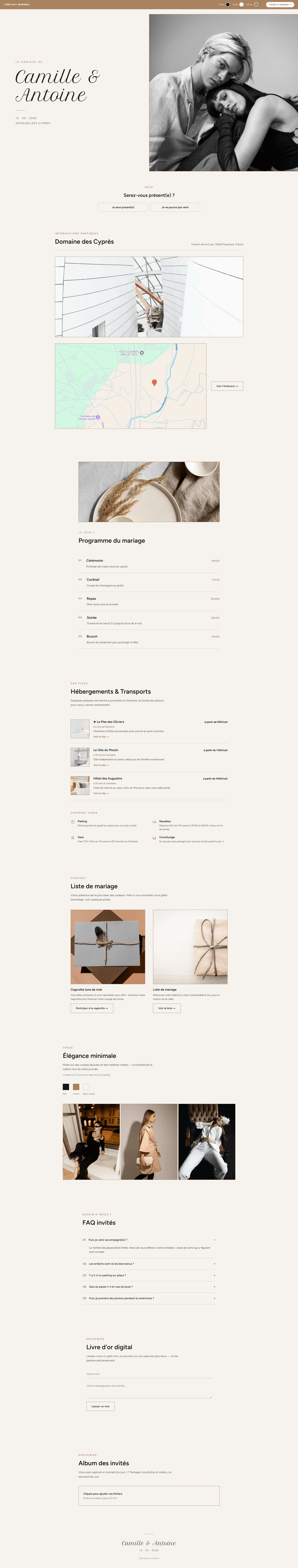 Aperçu — Minimal