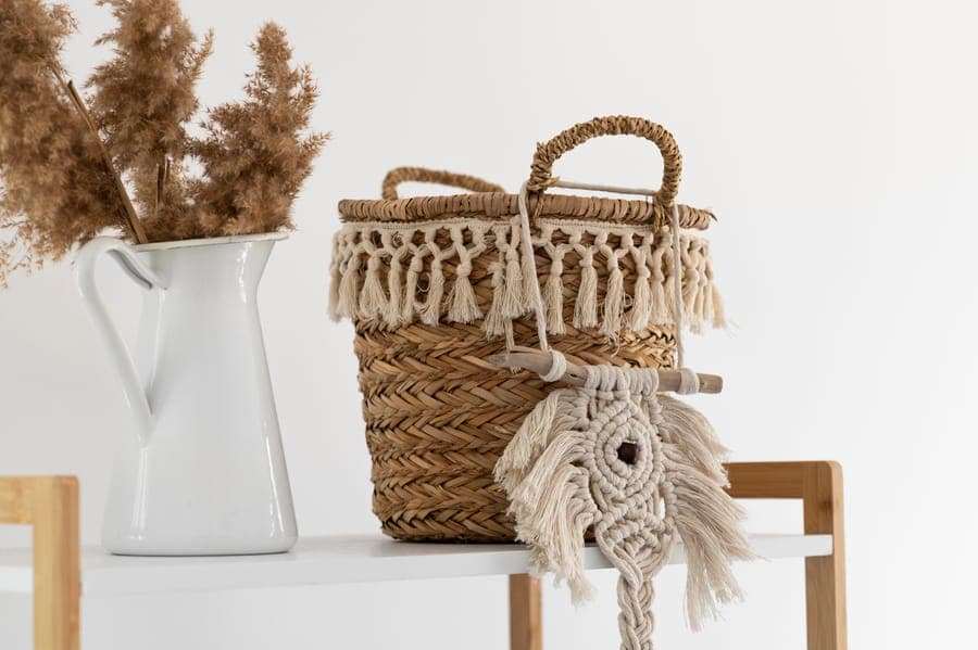 Assortiment de macramé fait main